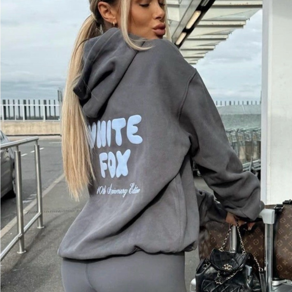 White Fox Boutique 10th anniversary edition hoodie